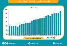 Photo of الطلب على الغاز في الجزائر خلال 2025 يتجاوز 57 مليار متر مكعب