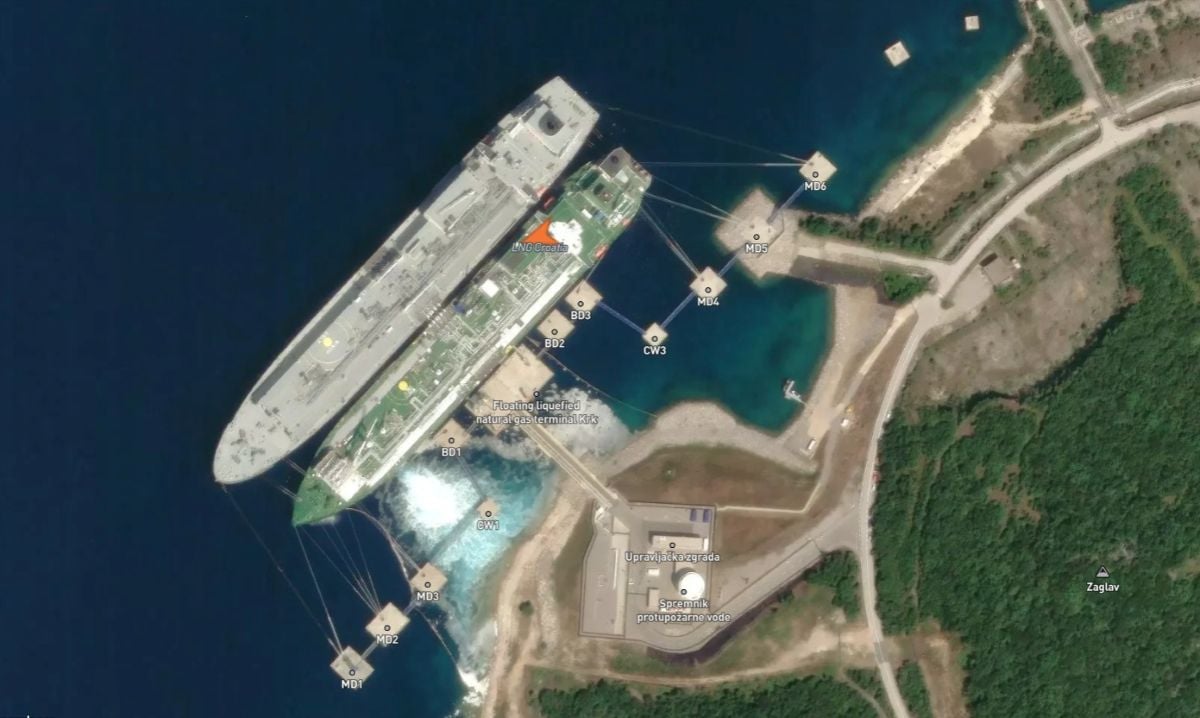 سفينة إعادة التغويز الكرواتية تستقبل أول شحنة غاز مسال موريتانية