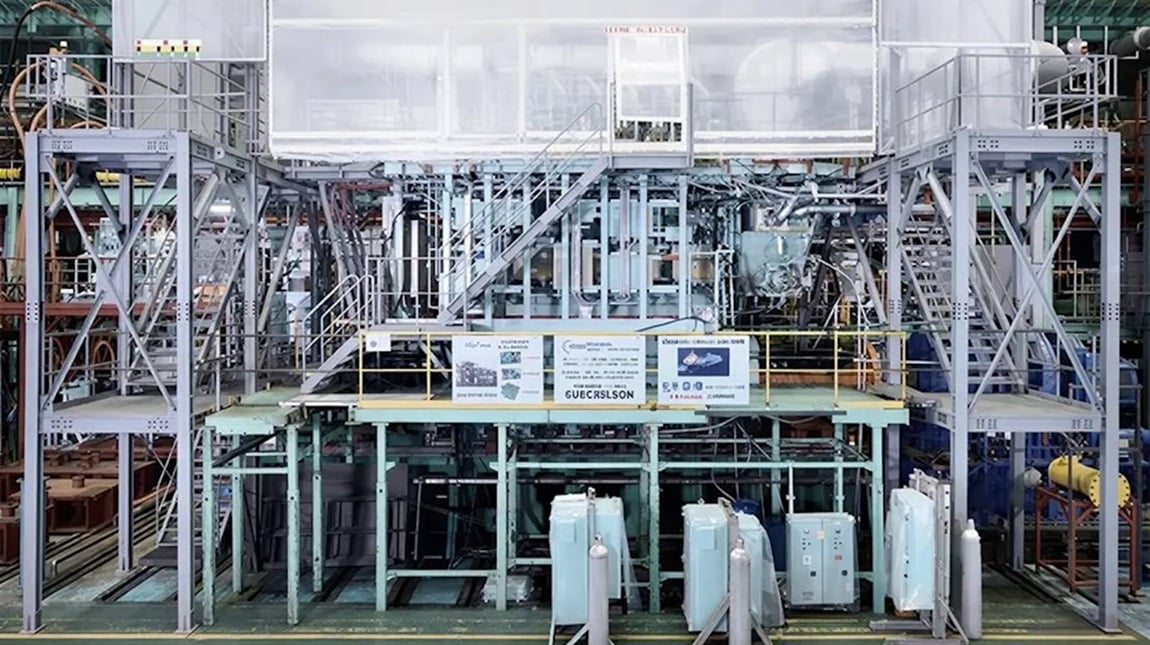 أول محرك يعمل بالهيدروجين للسفن الكبيرة