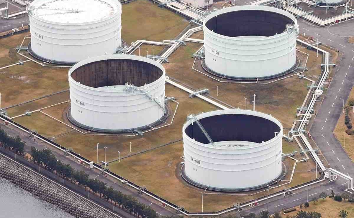 مخزونات النفط في اليابان