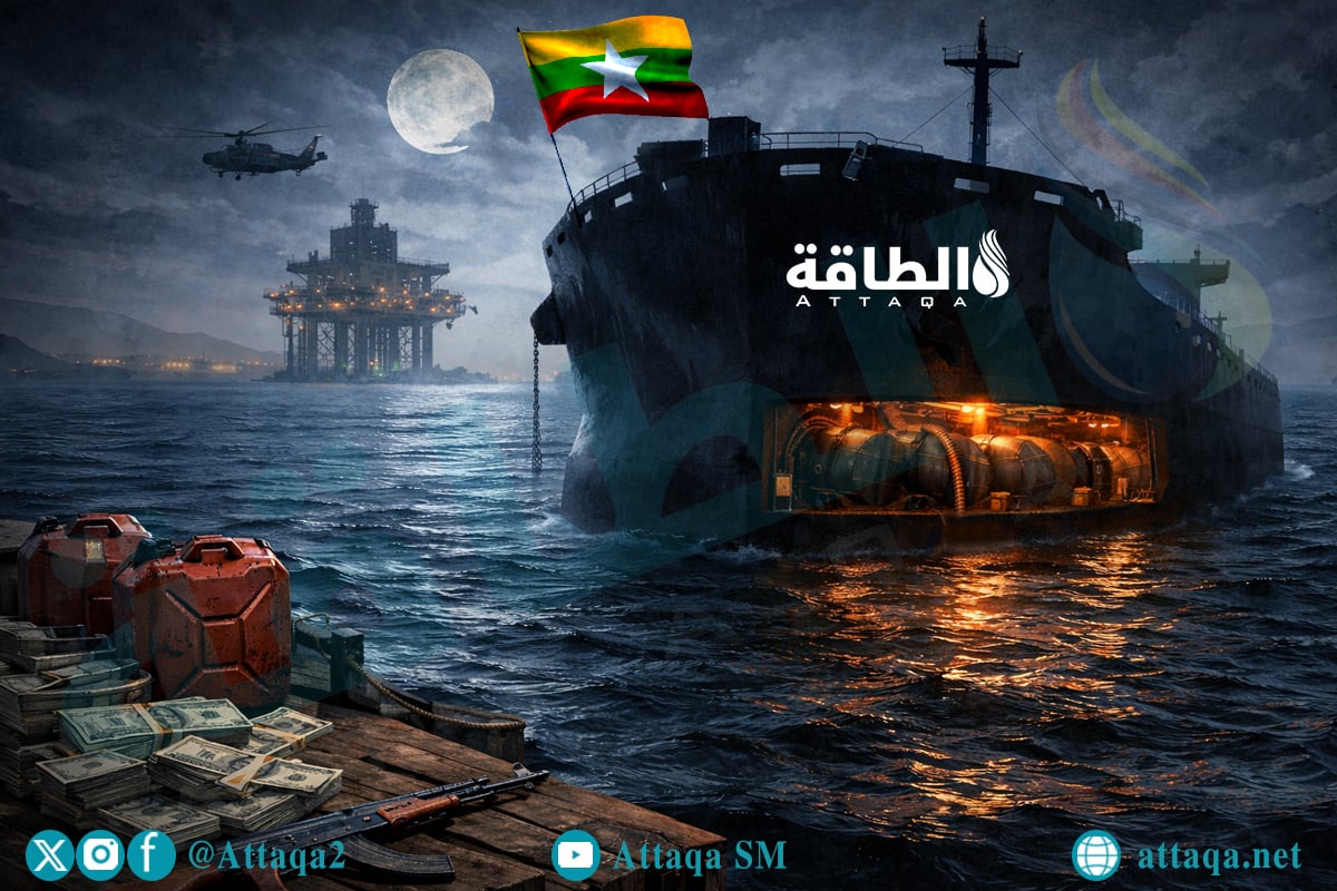 النفط المهرب إلى ميانمار