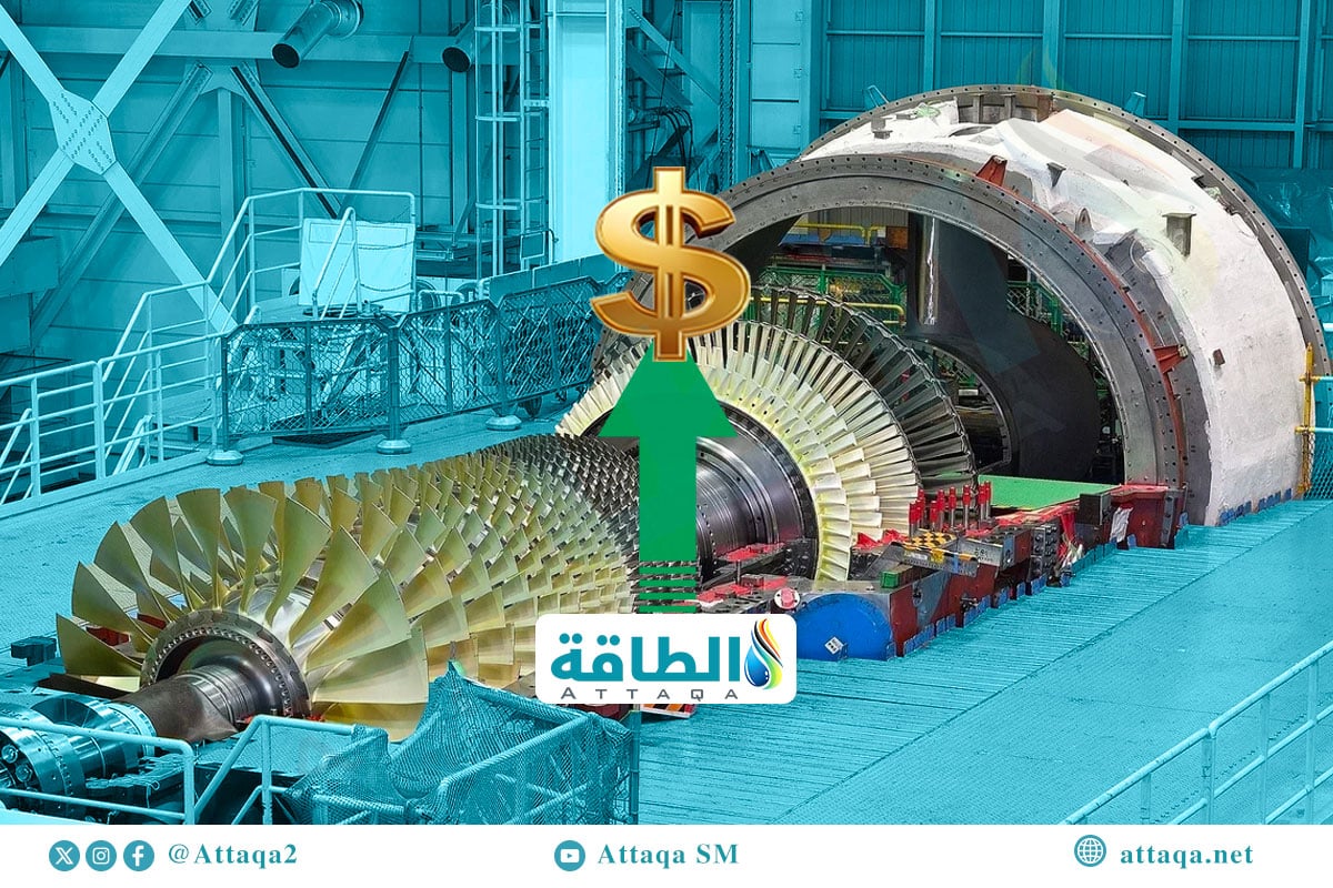 أسعار توربينات الغاز