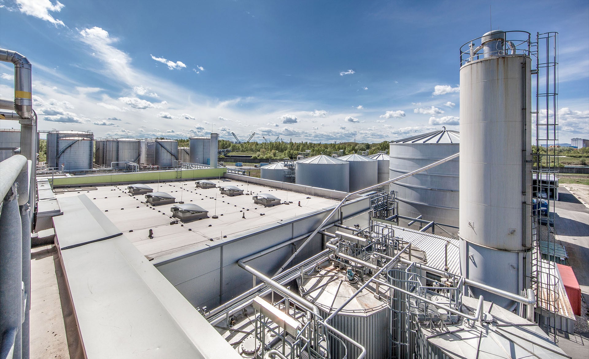 مصنع وقود حيوي