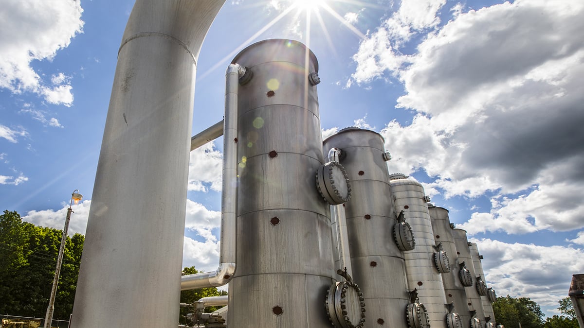 مرافق مخزونات الغاز الأميركية