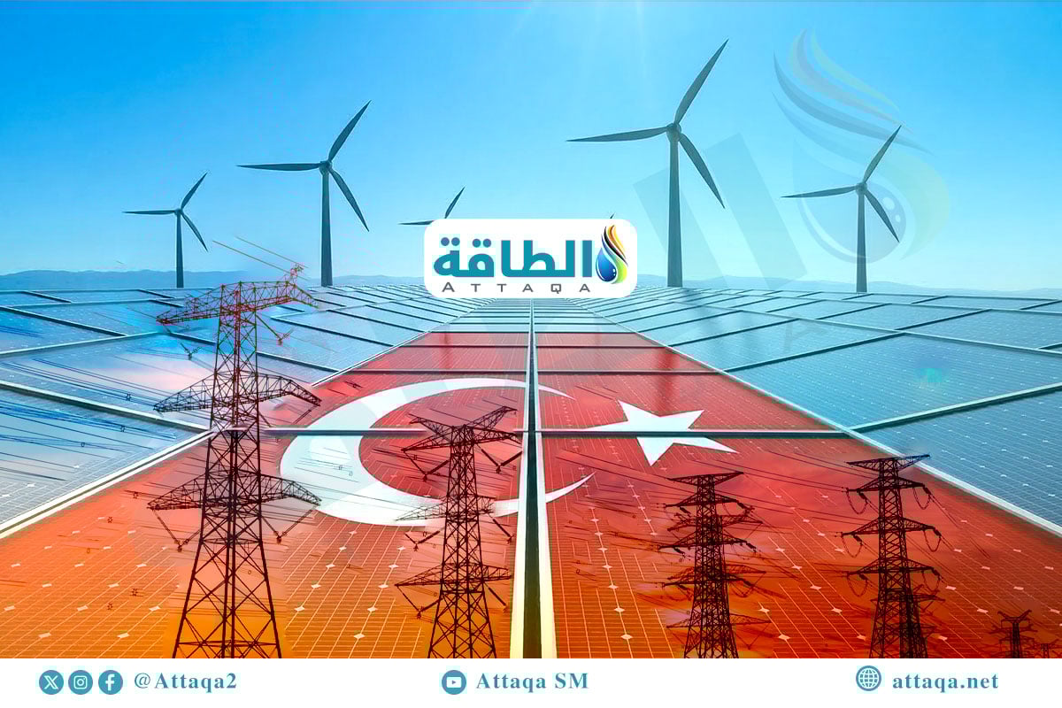 مزيج توليد الكهرباء في تركيا خلال 2025