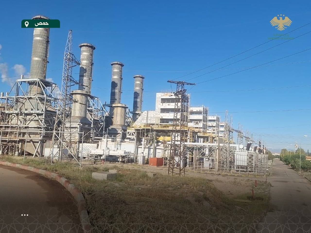 محطة جندر- الصورة من وزارة الطاقة السورية