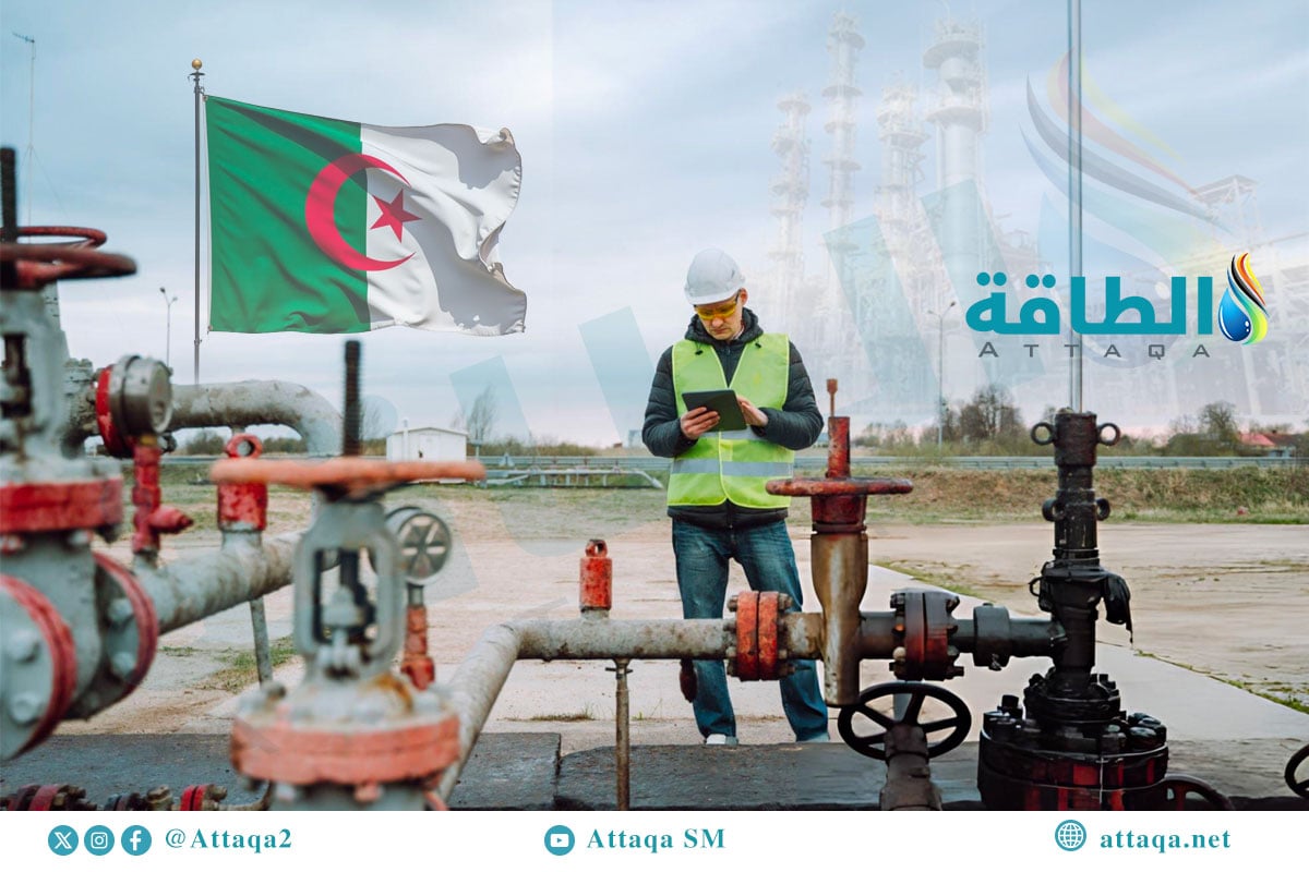 إنتاج الجزائر من الغاز