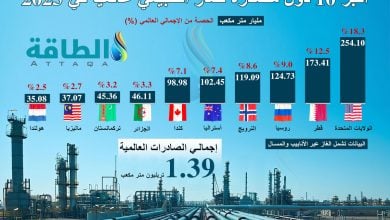 Photo of أكبر الدول المصدرة للغاز في 2025.. قطر والجزائر بالقائمة (إنفوغرافيك)