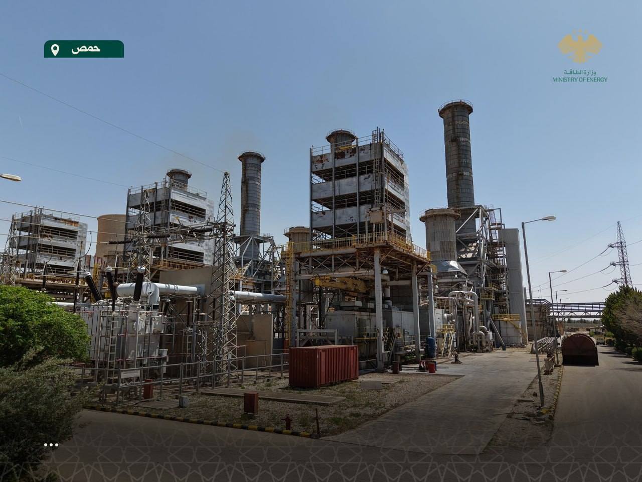 محطة كهرباء عملاقة في سوريا