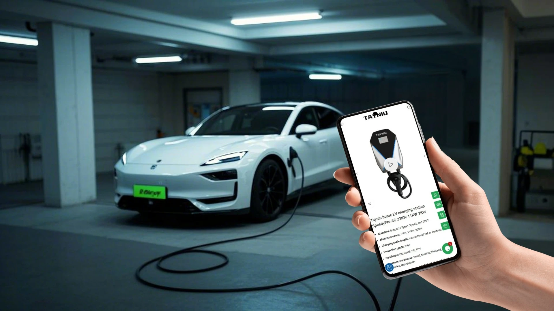 برامج التحكم في شحن السيارات الكهربائية في الصين