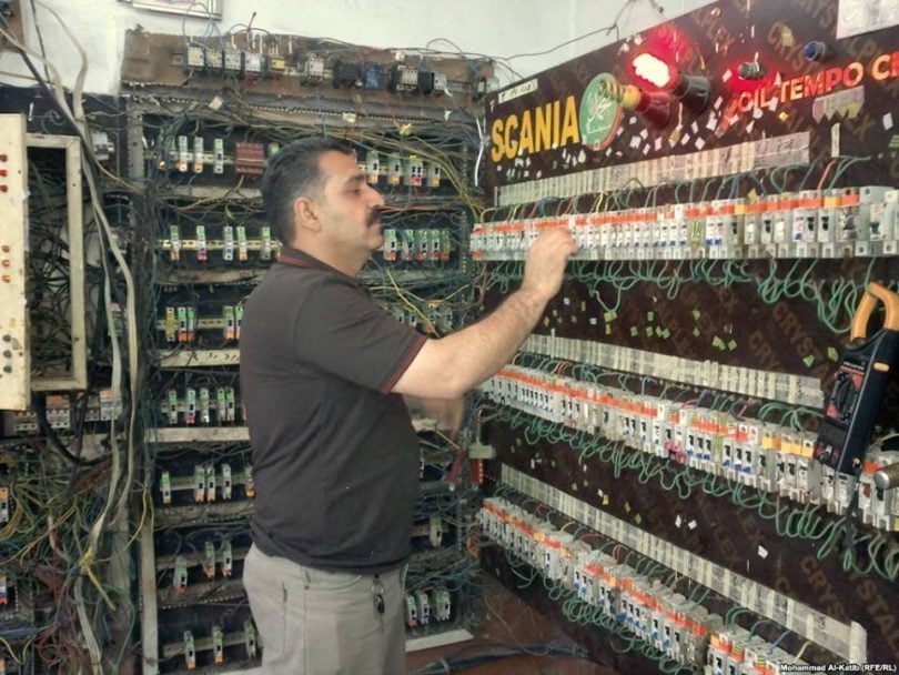 الكهرباء في العراق