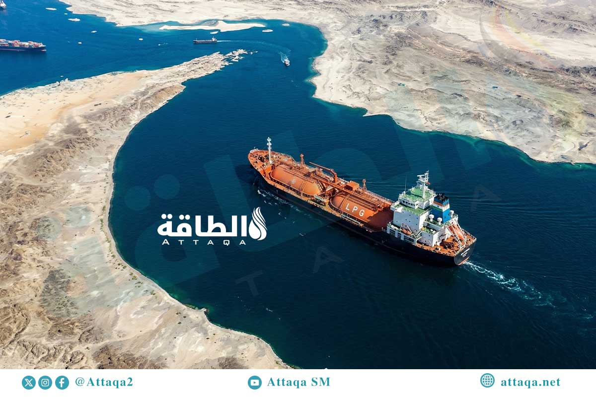 إمدادات غاز النفط المسال عبر مضيق هرمز