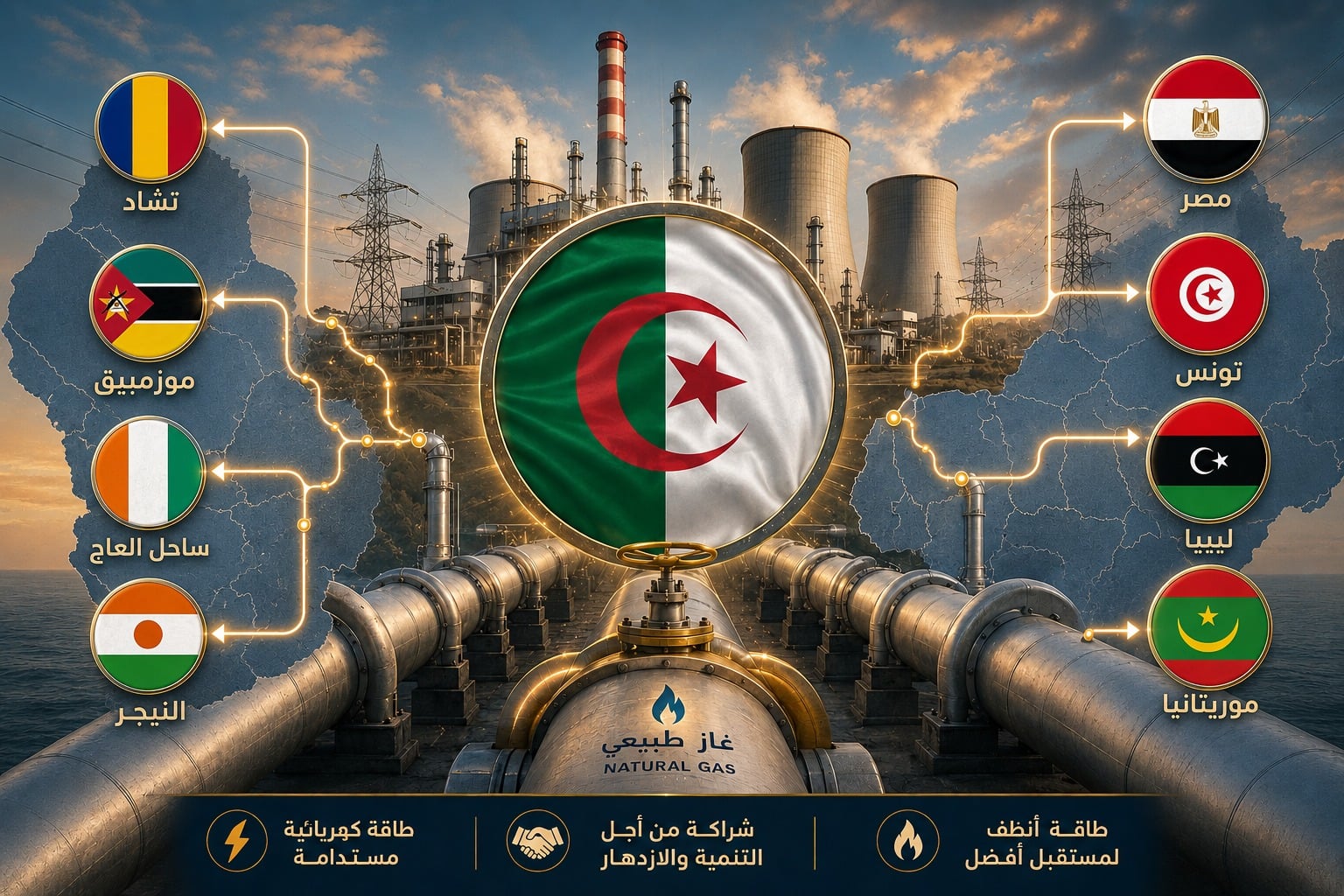 الطاقة سلاح الجزائر في أفريقيا