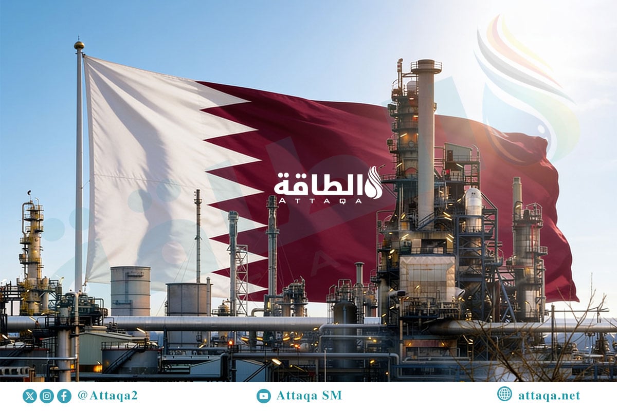 إنتاج قطر من الغاز