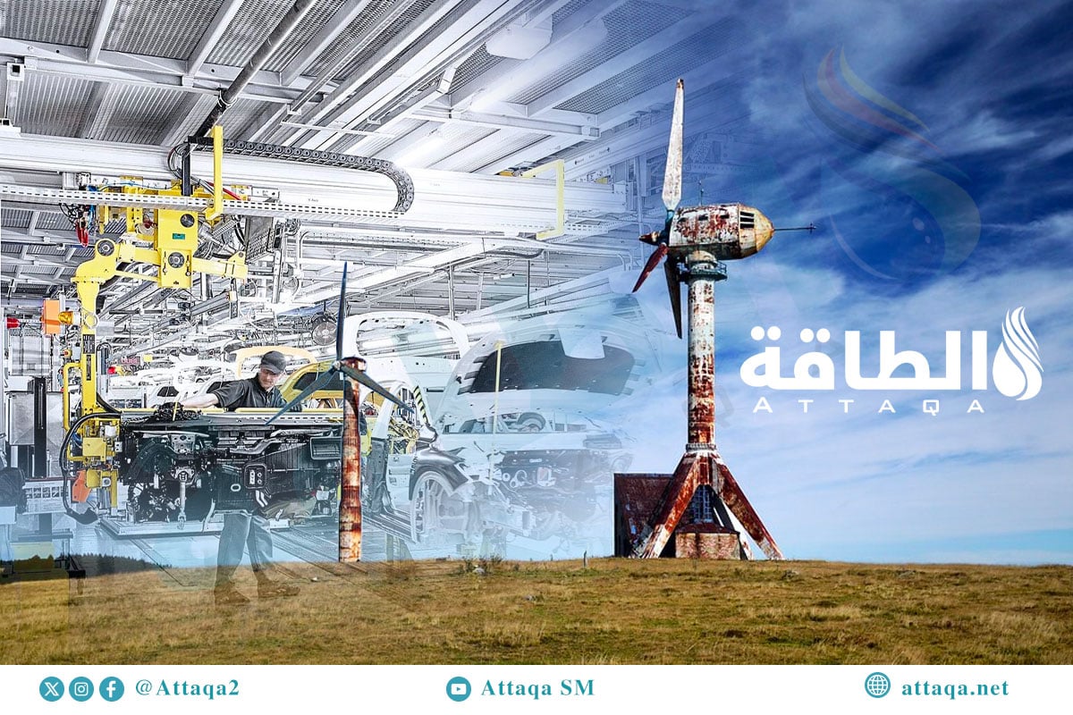 توربينات الرياح القديمة