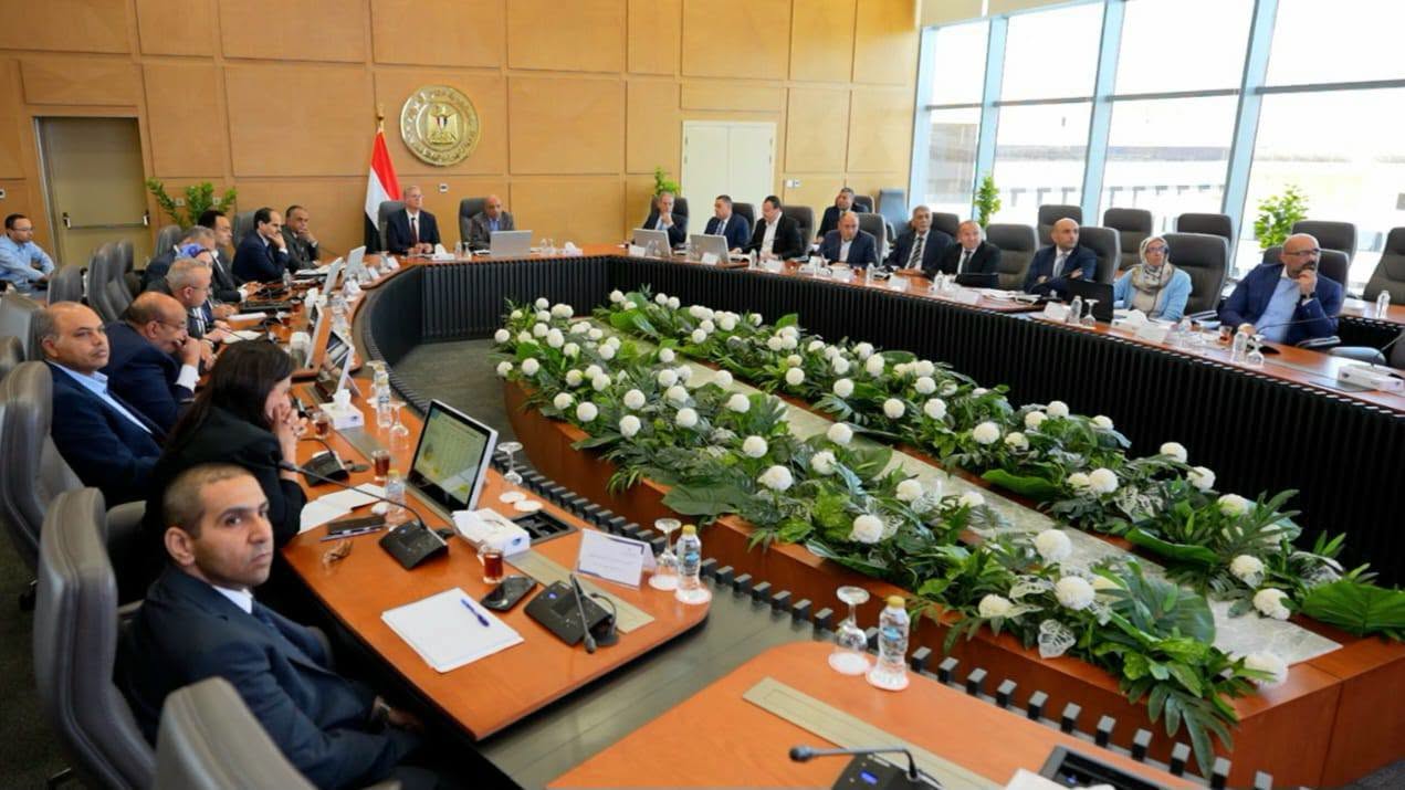 جانب من اجتماع وزيرا الكهرباء والبترول المصريين