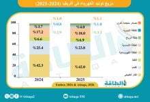 Photo of مزيج توليد الكهرباء في أفريقيا.. وتحولات بارزة بـ5 دول (رسوم بيانية)