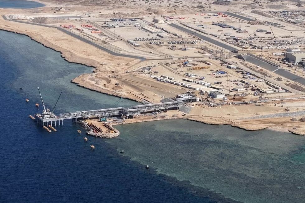 أكبر مصنع هيدروجين أخضر في السعودية