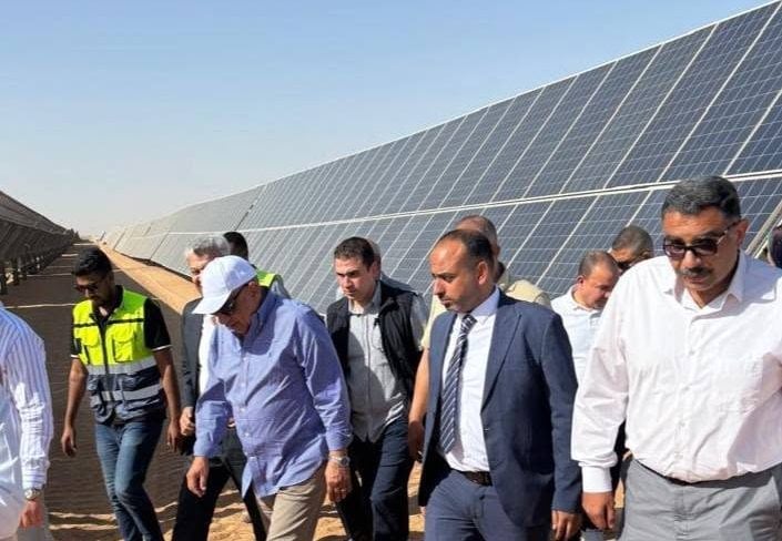 مجمع بنبان للطاقة الشمسية في مصر