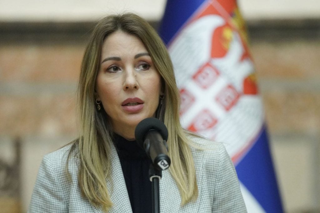 وزيرة الطاقة الصربية دوبرافكا دجيدوفيتش هاندانوفيتش
