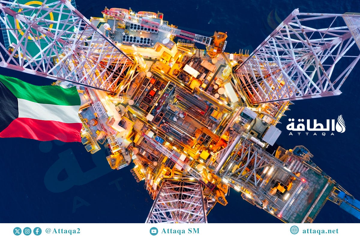 إنتاج الكويت من الغاز