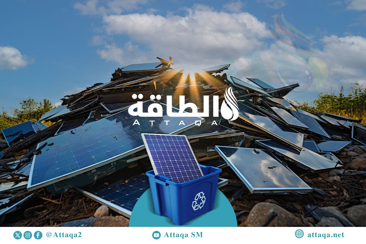إدارة نفايات الألواح الشمسية