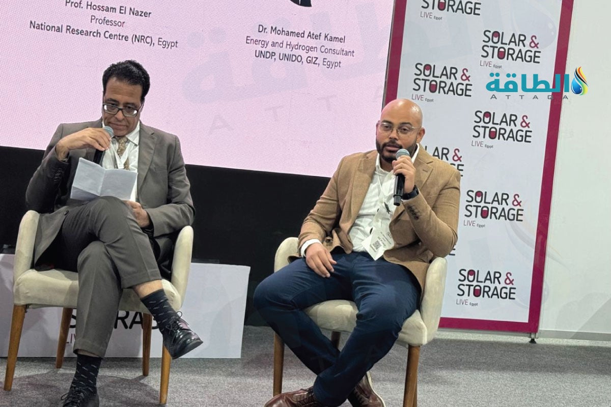 جانب من فعاليات معرض الطاقة الشمسية في الشرق الأوسط وشمال أفريقيا "The Solar Show MENA" 