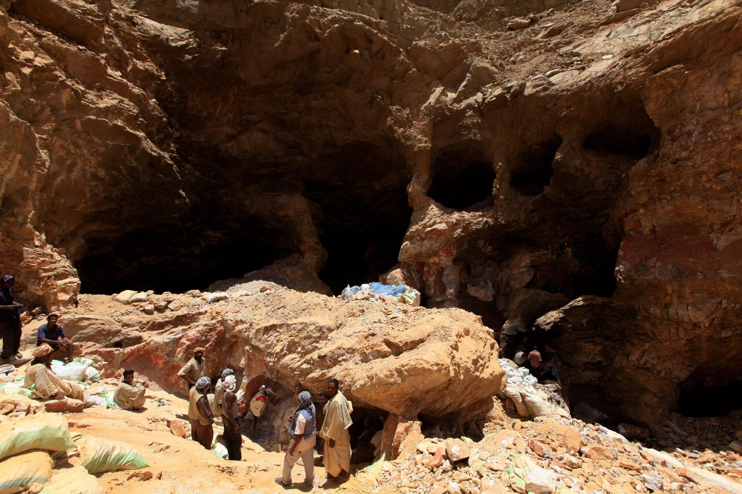 منجم ذهب في السودان