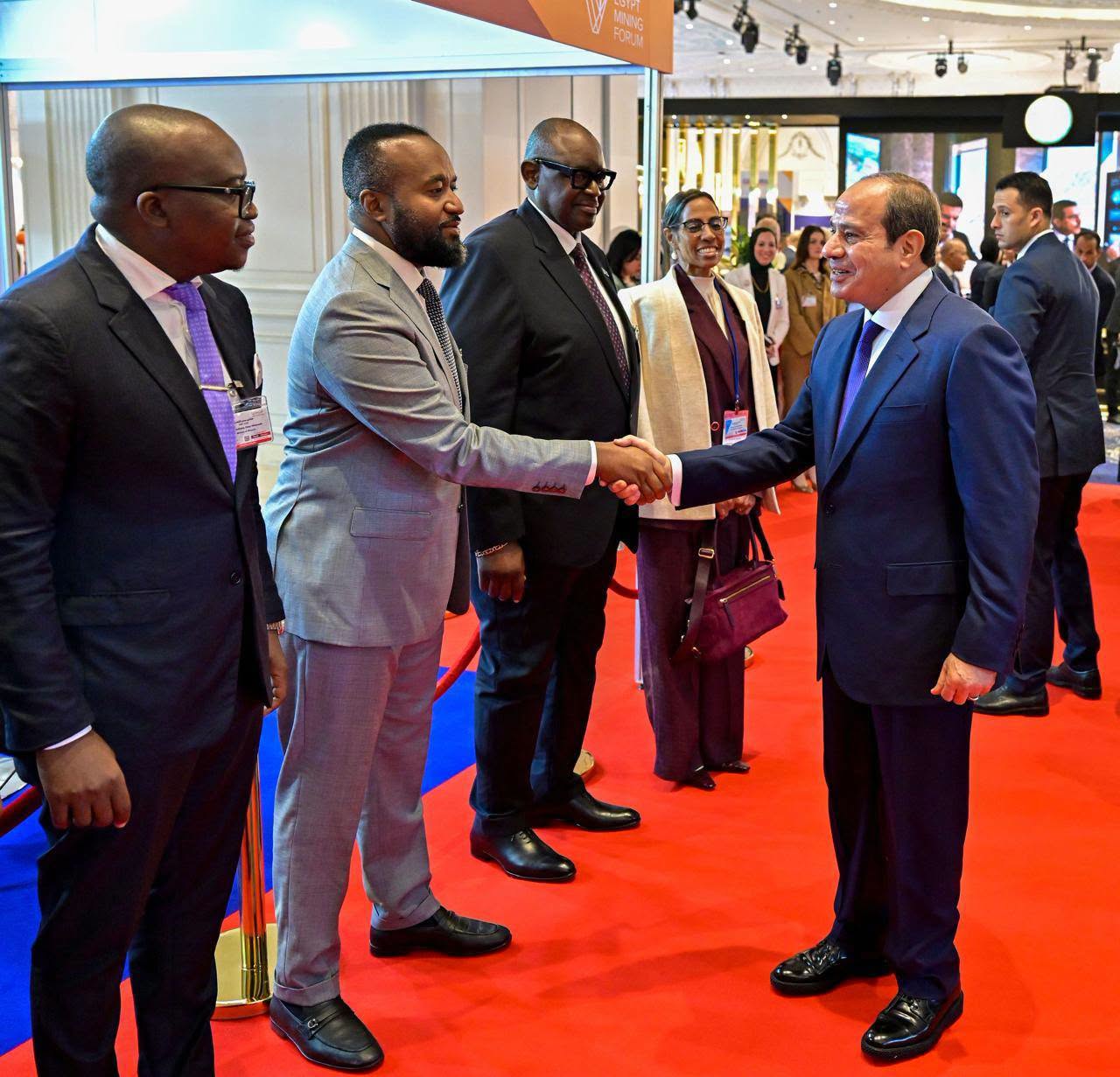 جانب من افتتاح فعاليات منتدى مصر للتعدين 2026