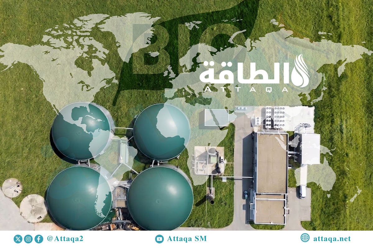 طاقة إنتاج الميثان الحيوي عالميًا