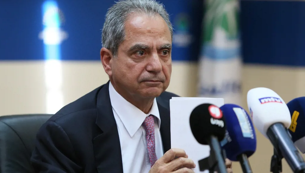 وزير الطاقة والمياه اللبناني جو الصدي