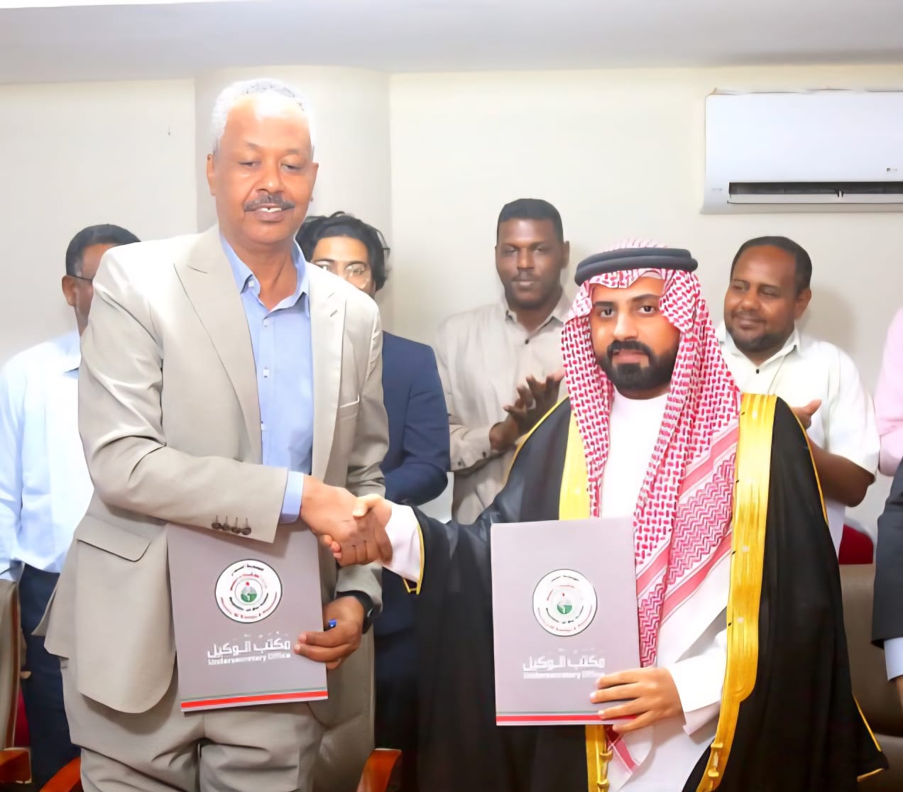 من مراسم توقيع مذكرة التفاهم