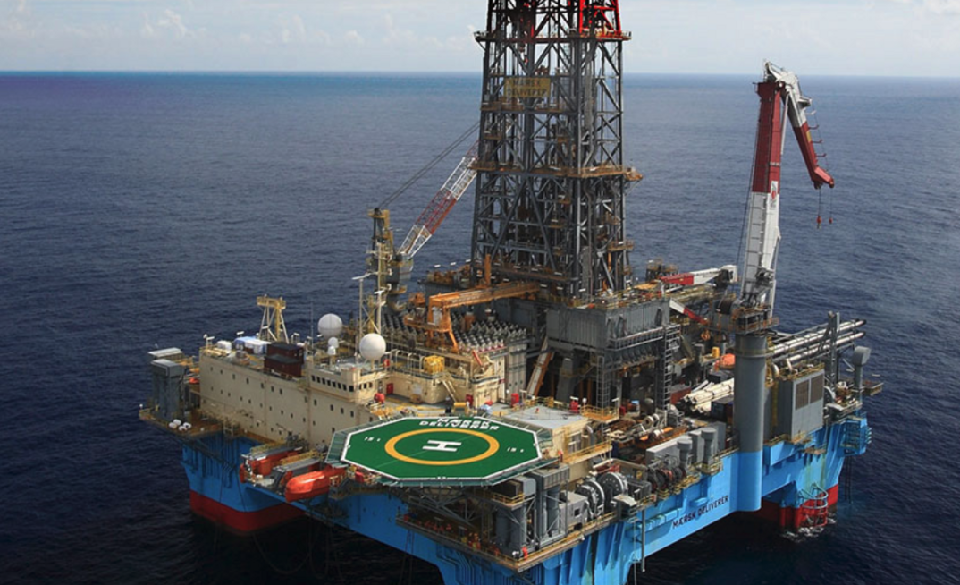 إحدى منصات التنقيب عن النفط في ناميبيا 