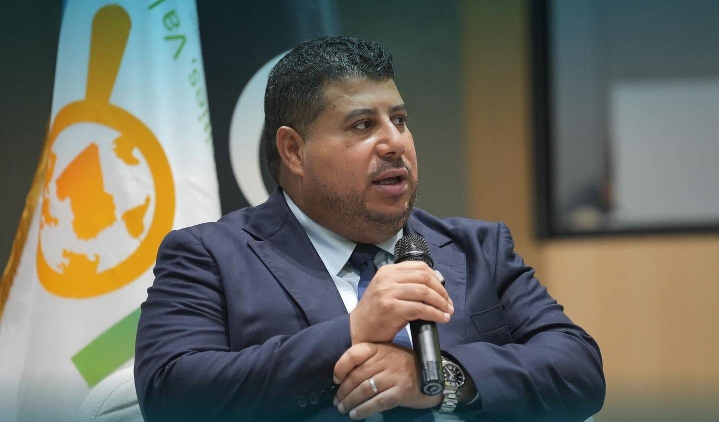 جانب من جلسة حوارية لرئيس المؤسسة الوطنية للنفط ضمن فعاليات مؤتمر ومعرض نوفا 2026
