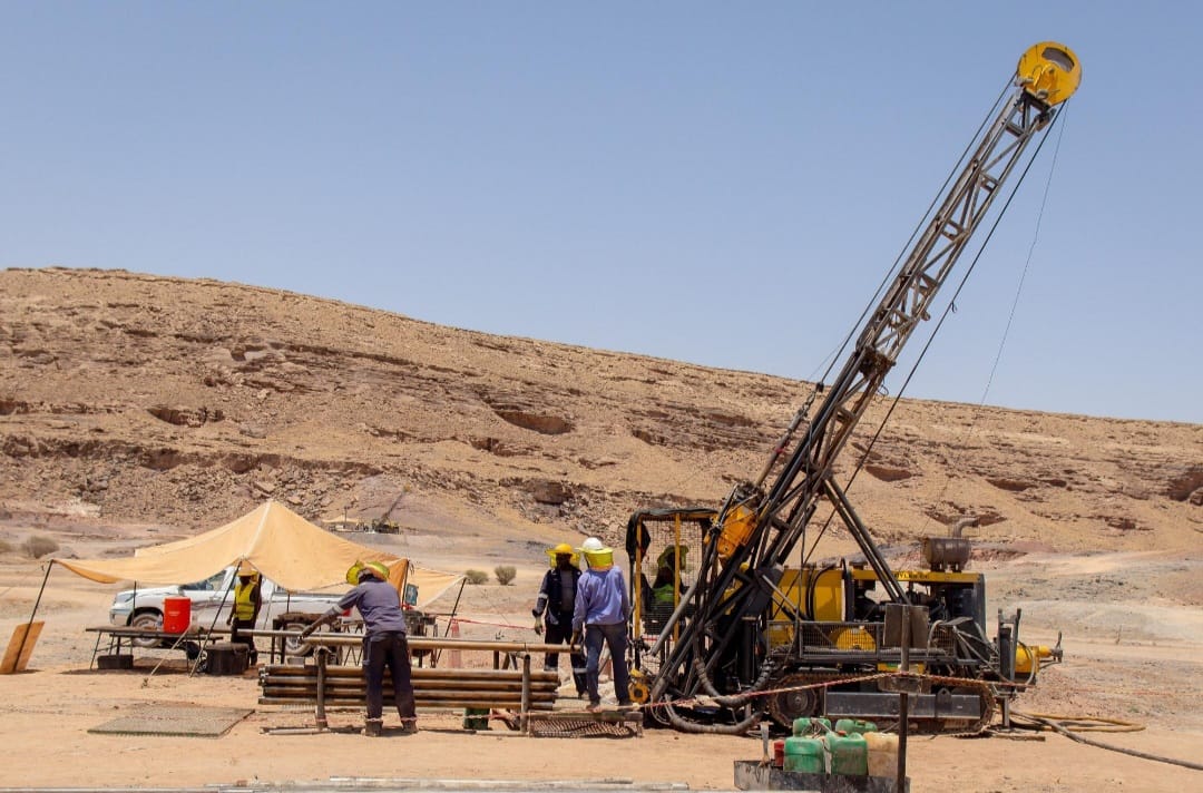 مشروع تعدين في السعودية