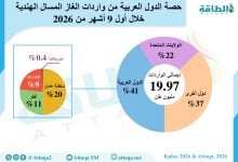 Photo of 4 دول عربية تؤمّن 41% من واردات الغاز المسال الهندية
