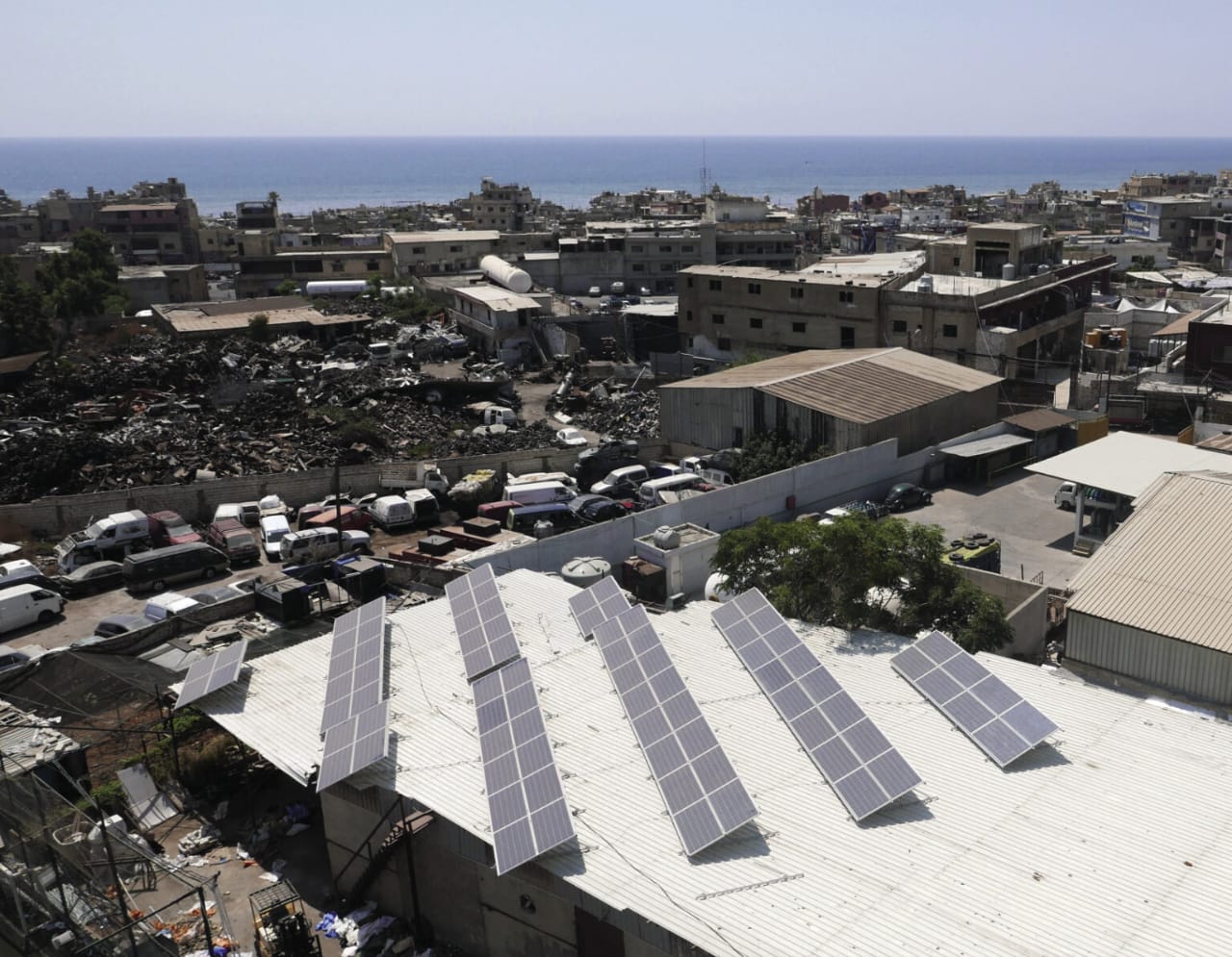 محطات الطاقة الشمسية في لبنان