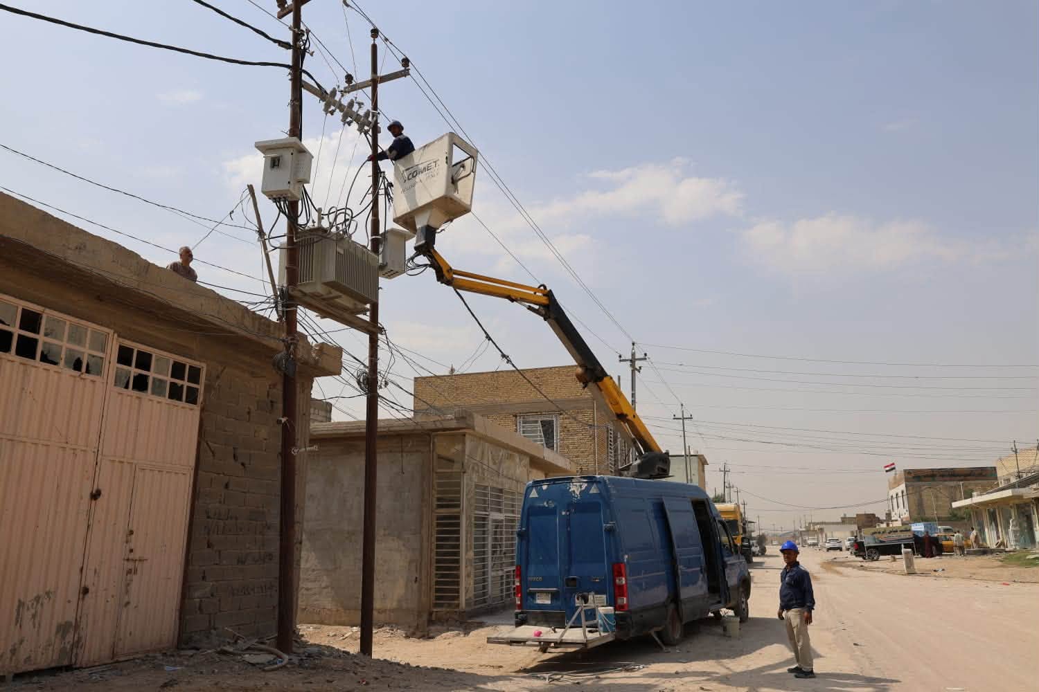 إصلاح شبكة الكهرباء العراقية