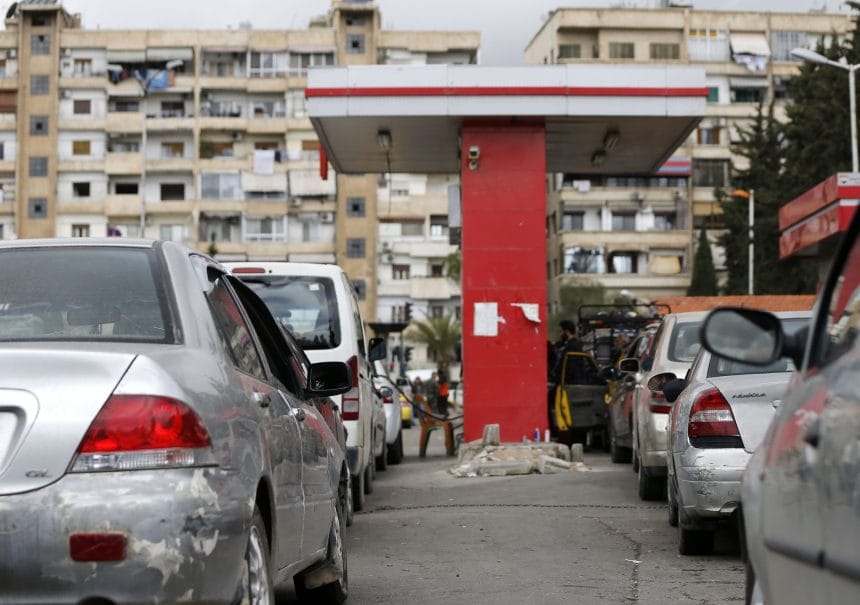 البنزين المغشوش في سوريا