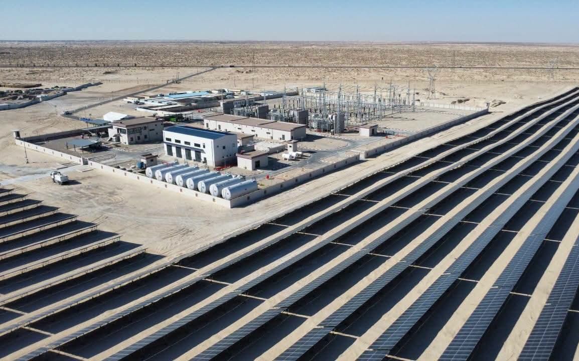 أكبر محطة طاقة شمسية في الجزائر