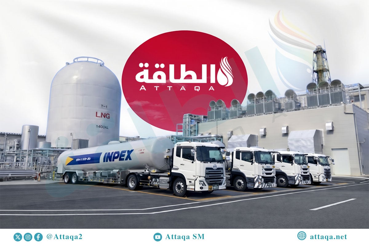 واردات اليابان من الغاز المسال